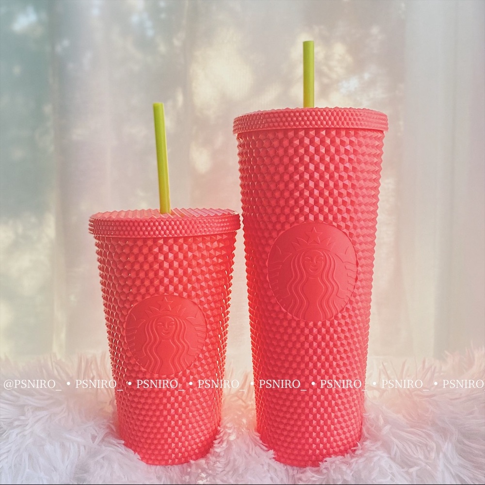 Starbucks Dragonfruit Studded Tumblers